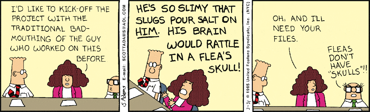 Dilbert Cartoon